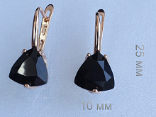 фото Серьги  fallon - (артикул - 18e08260-FF8582-3)