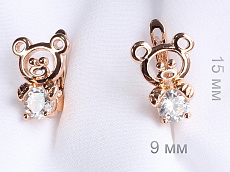 фото Серьги  fallon - (артикул - 18e08600-FF8586)